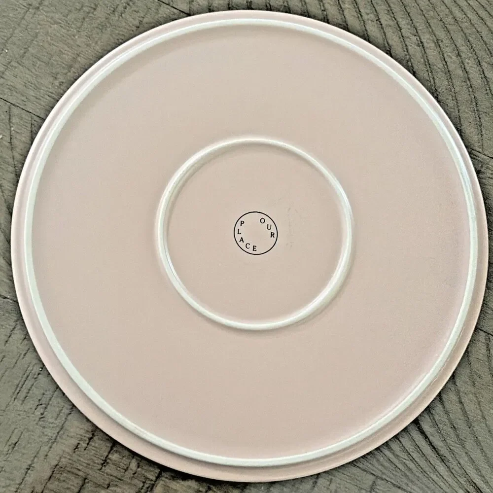 Our Place Dinner Plates Set 10.5” Handcrafted Ceramic pink 'spice'